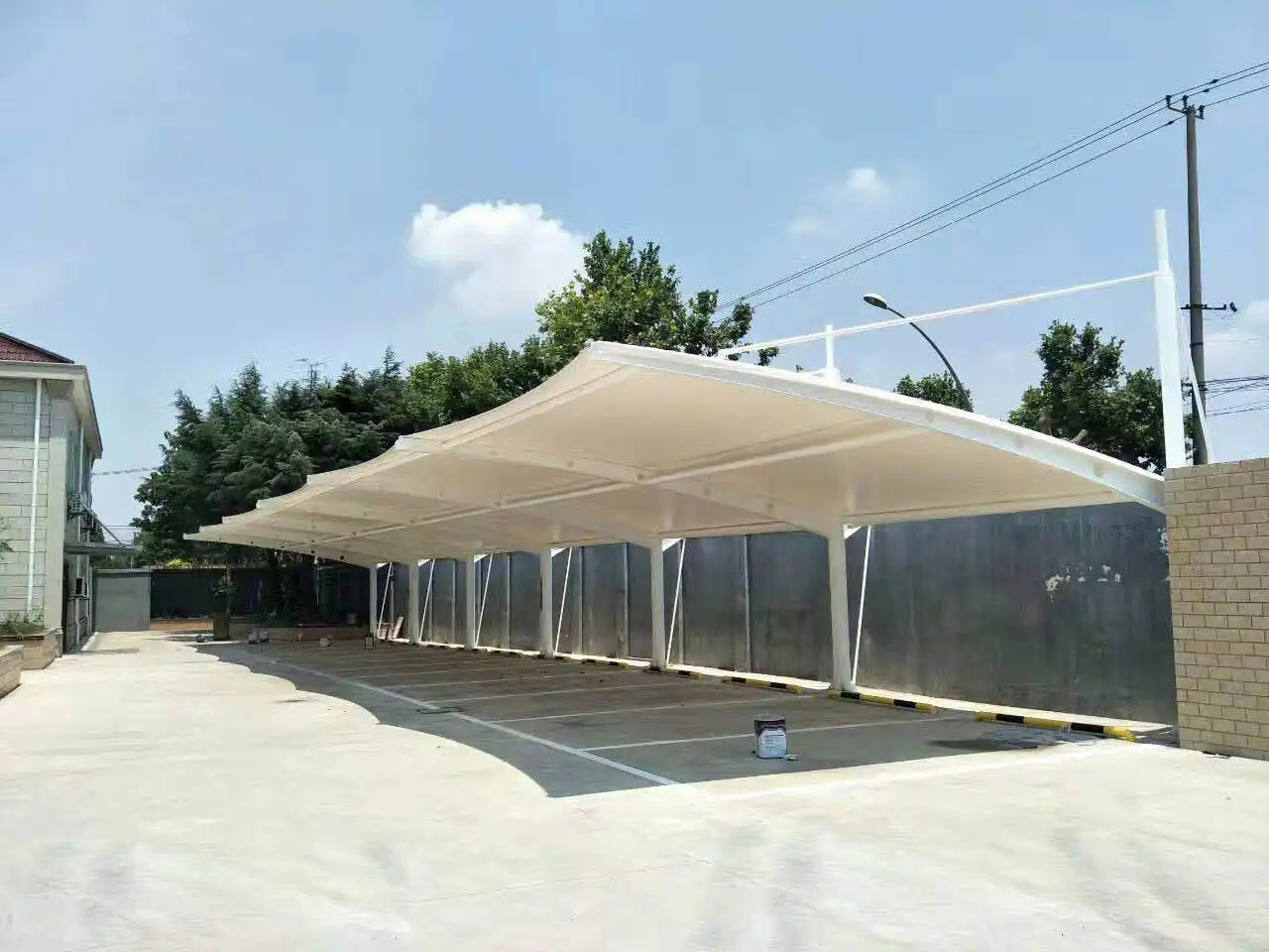 宜都市汽车停车棚